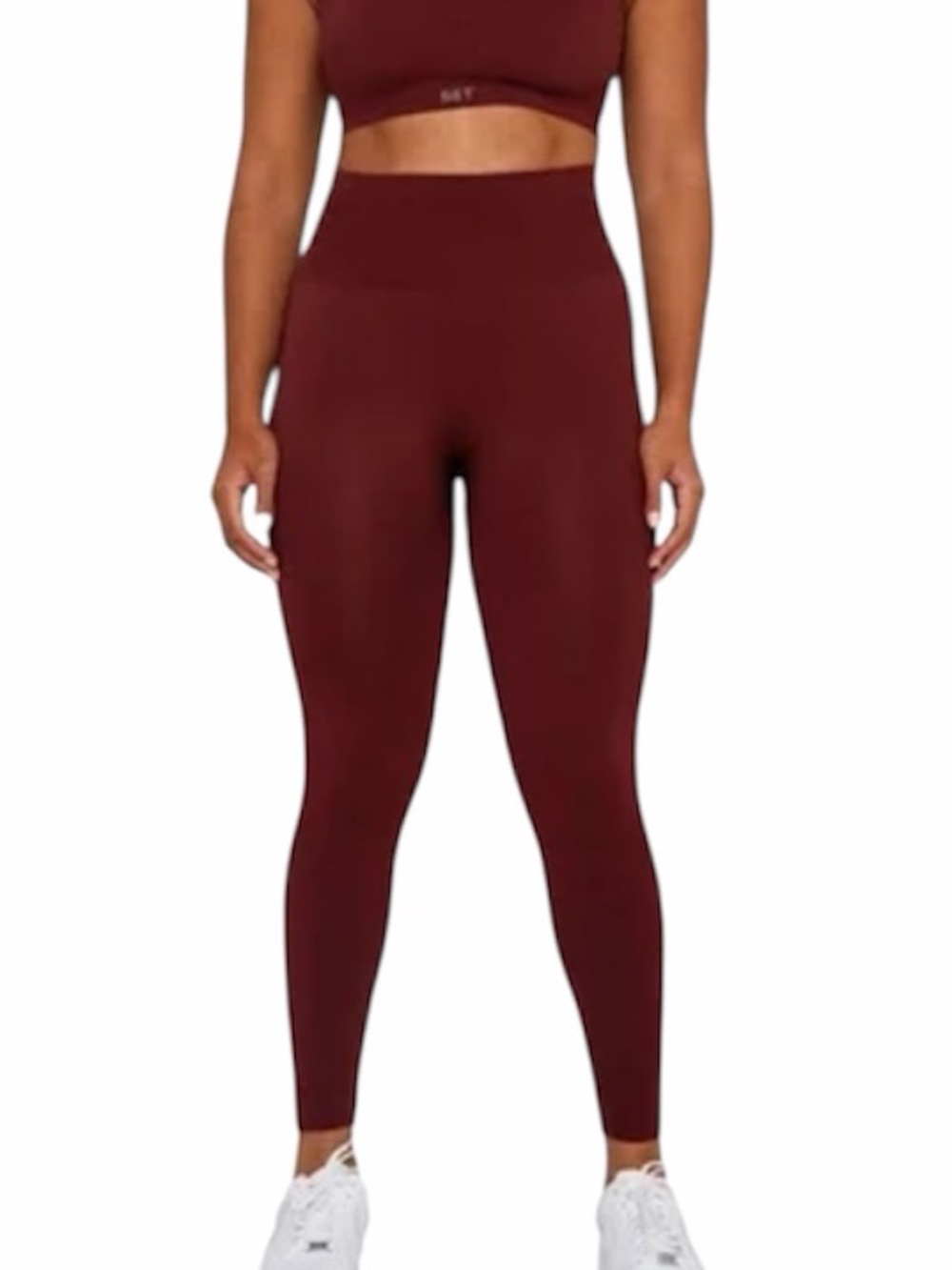 Set Active SCULPTFLEX maroon leggings
